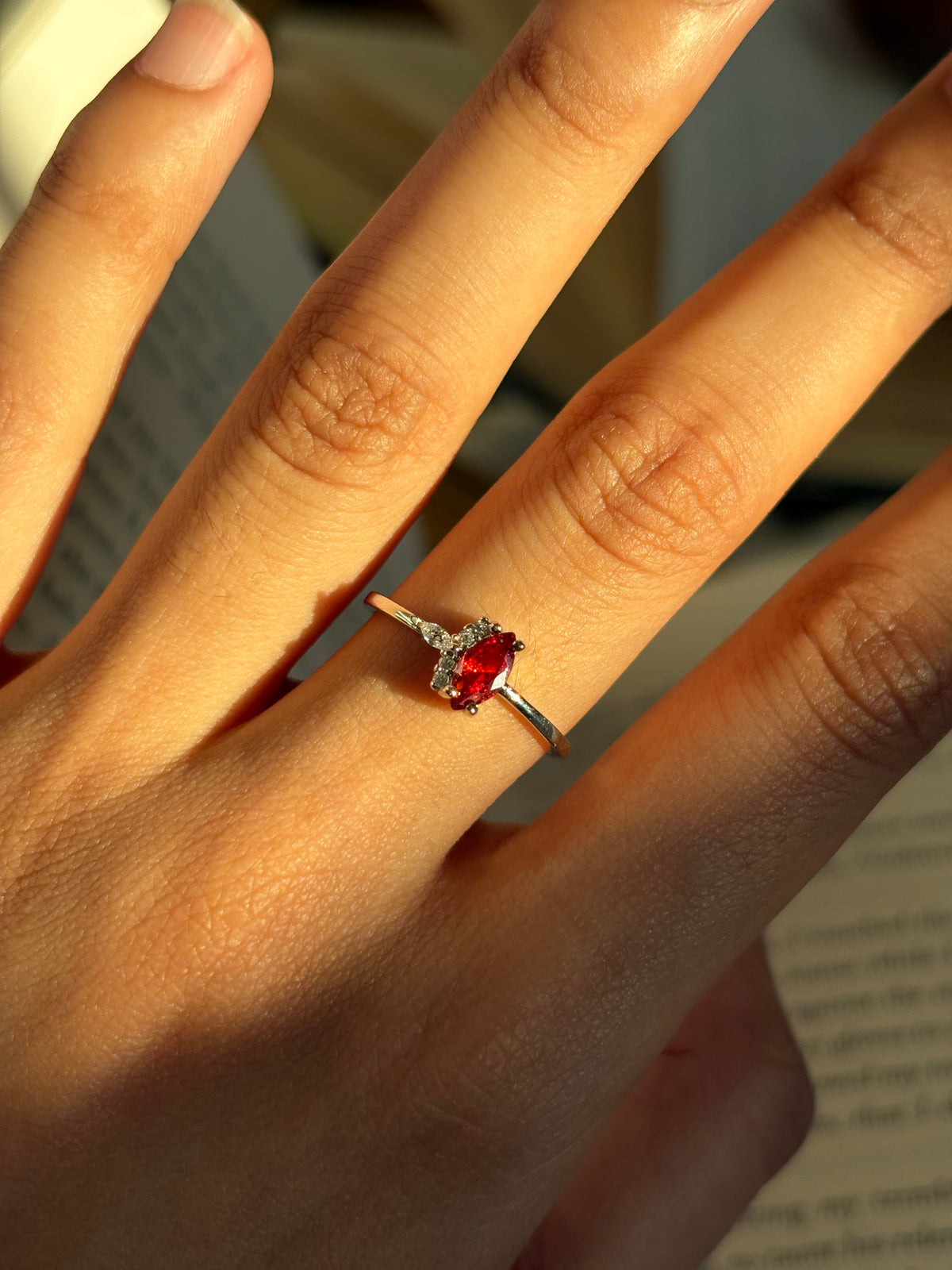 Gilded Sultana Ring - PRE-ORDER