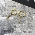 Lightning Wielder Hoop Earrings