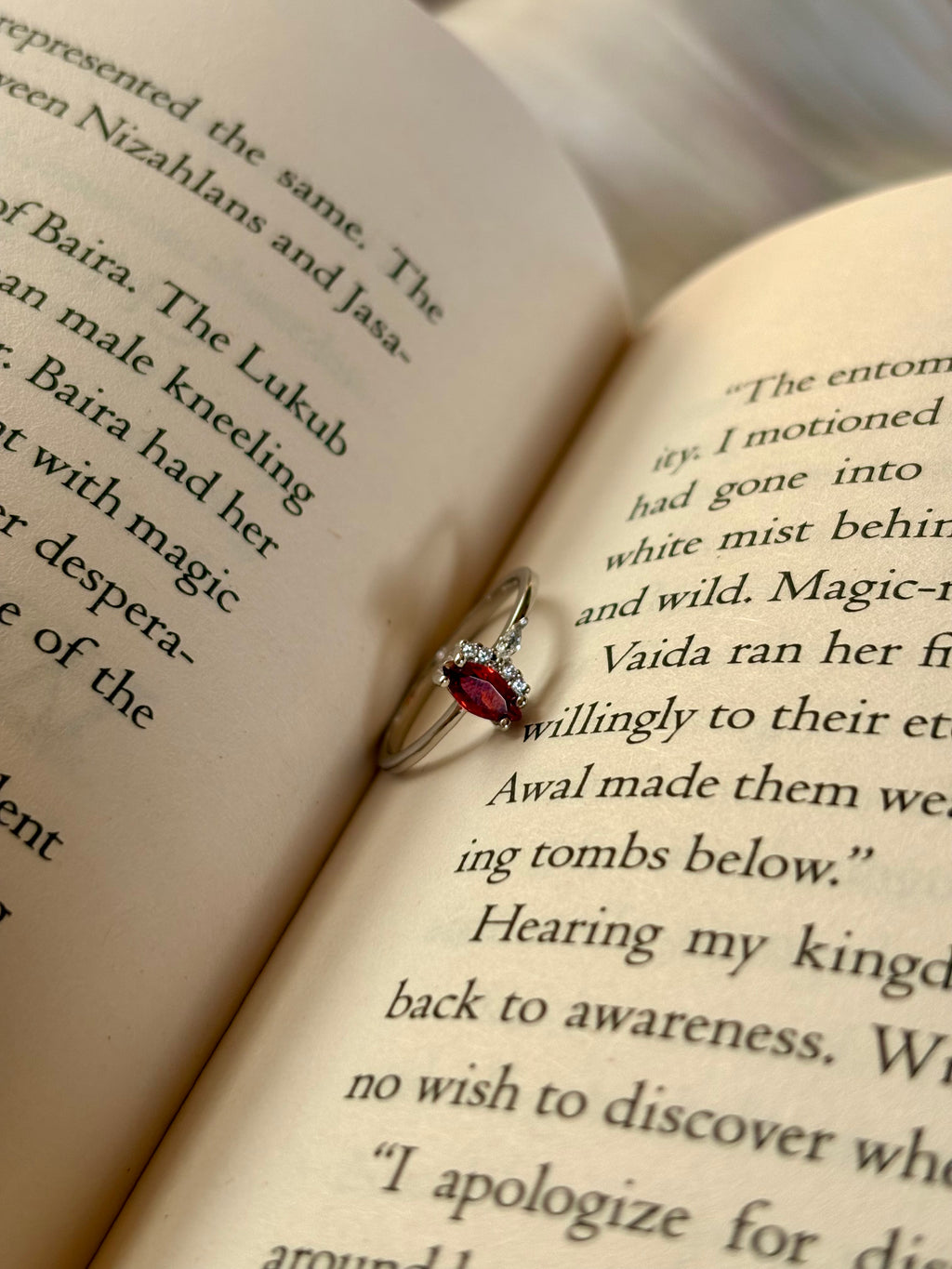 Gilded Sultana Ring - PRE-ORDER