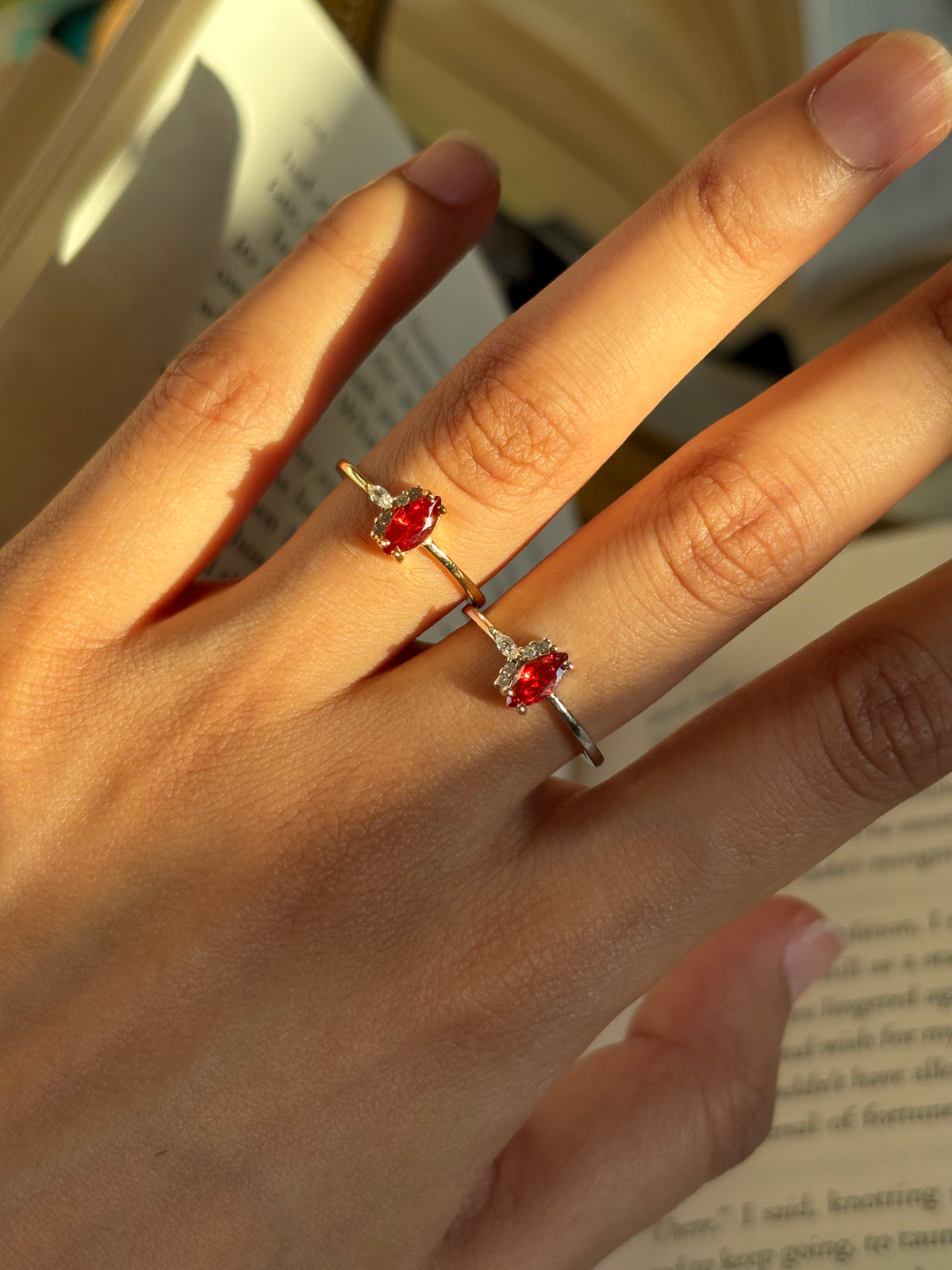 Gilded Sultana Ring - PRE-ORDER