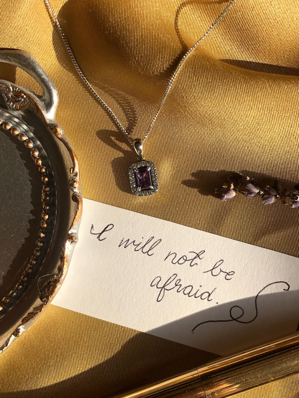 Lavender Memories Necklace