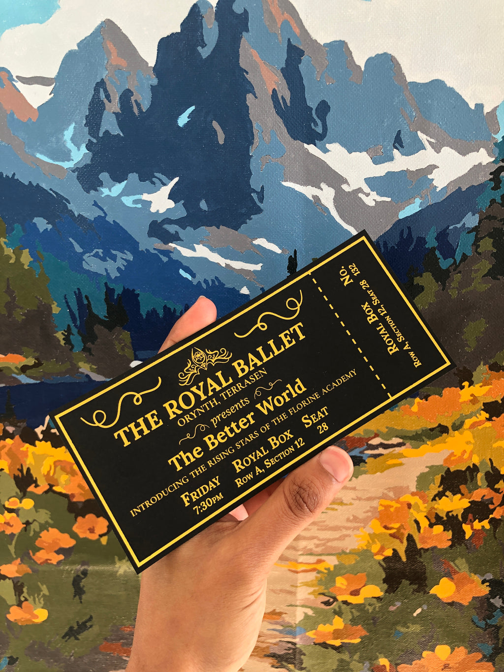 Better World Ticket Bookmark