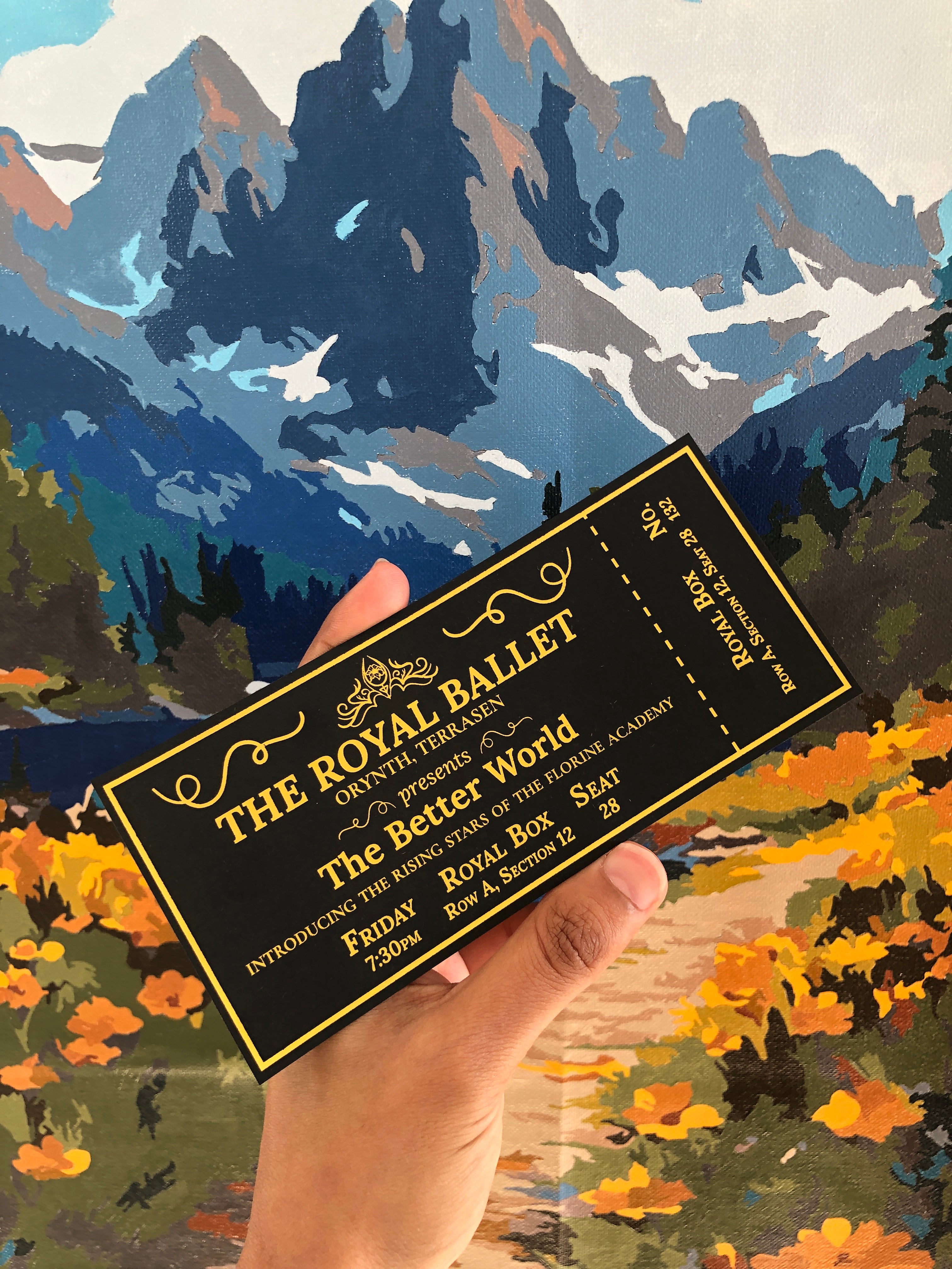 Better World Ticket Bookmark