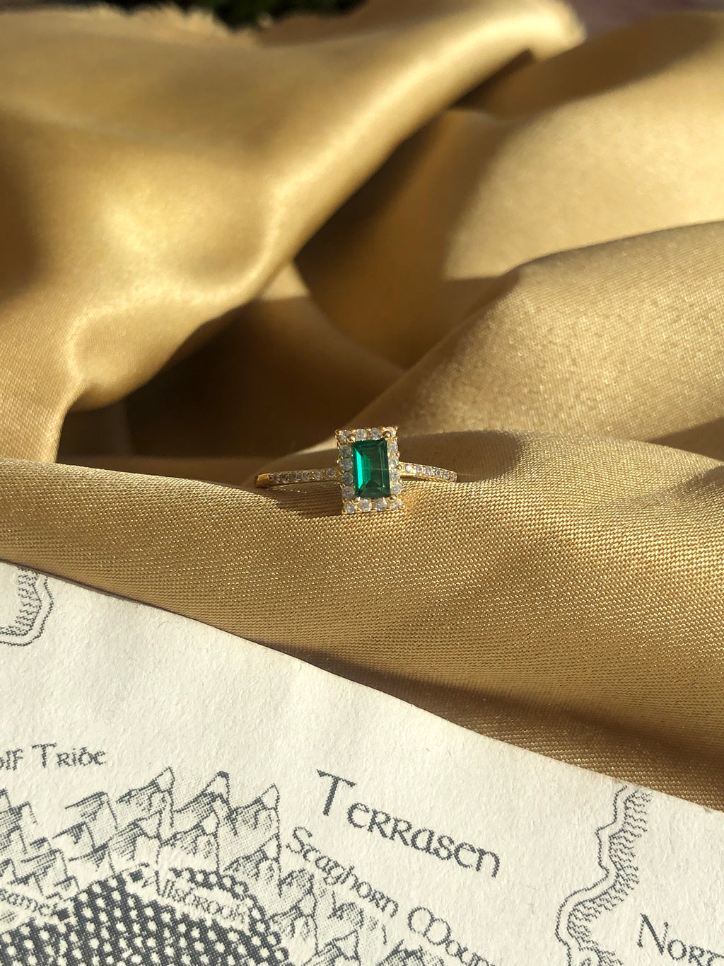 Emerald Vows Ring