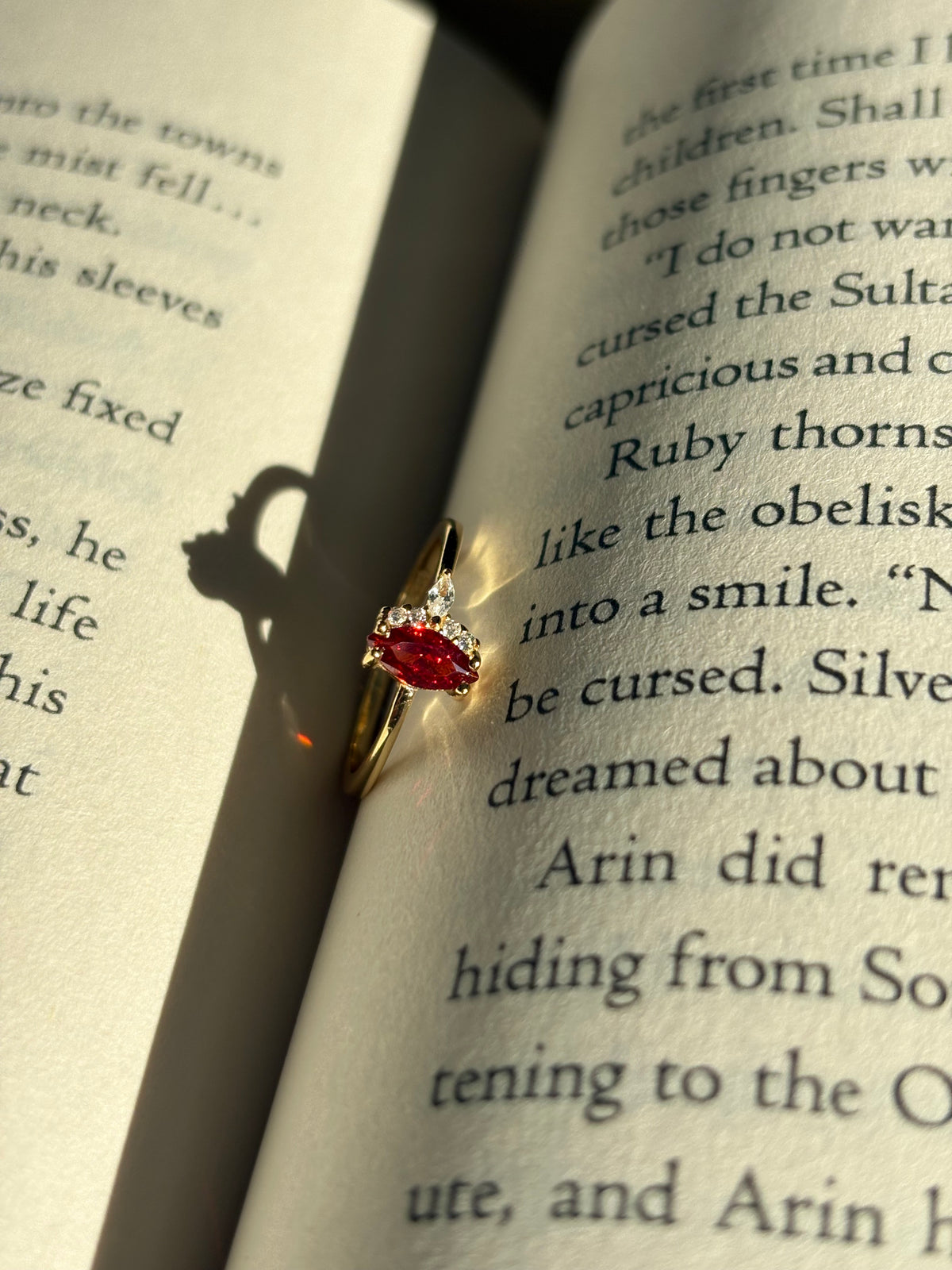 Gilded Sultana Ring - PRE-ORDER