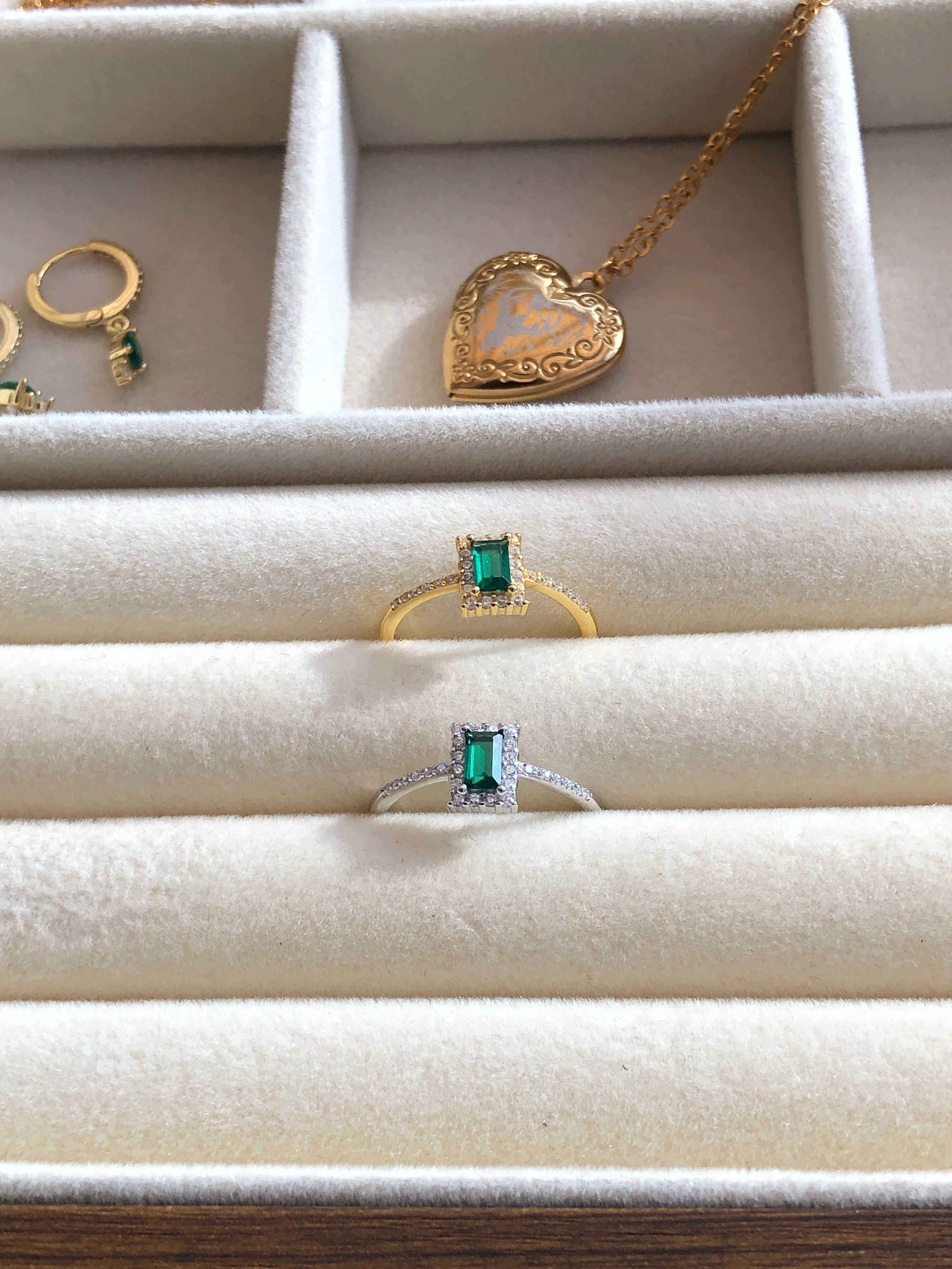Emerald Vows Ring - PRE-ORDER