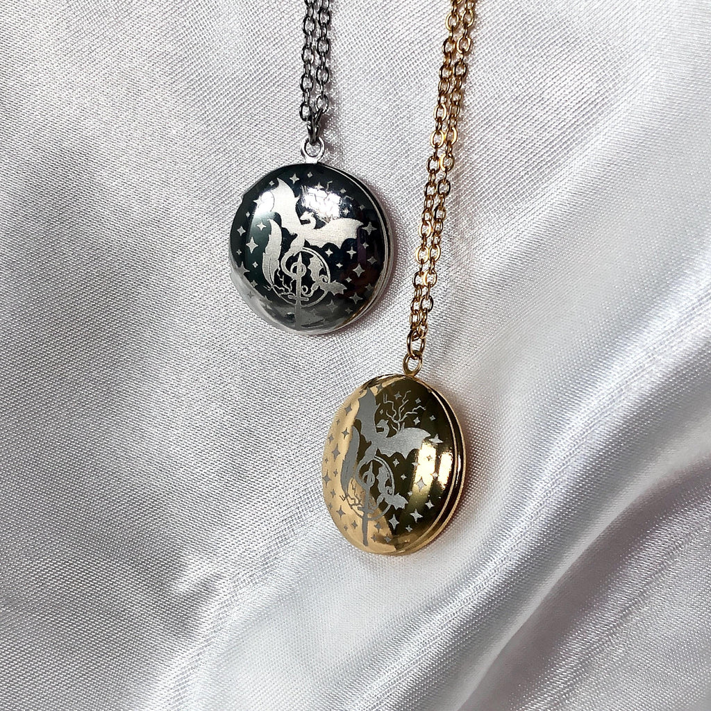 Infinite Skies Locket Necklace