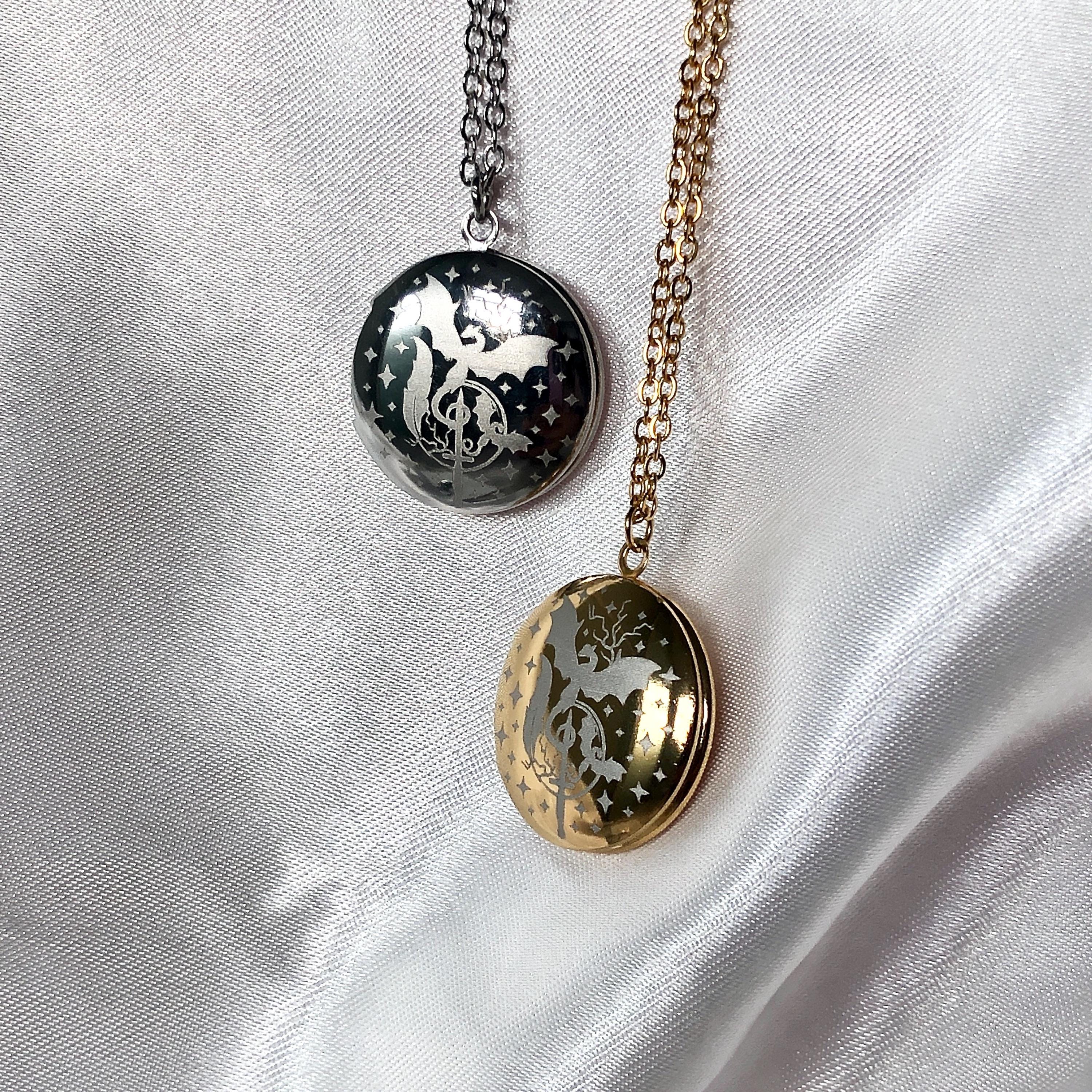 Infinite Skies Locket Necklace