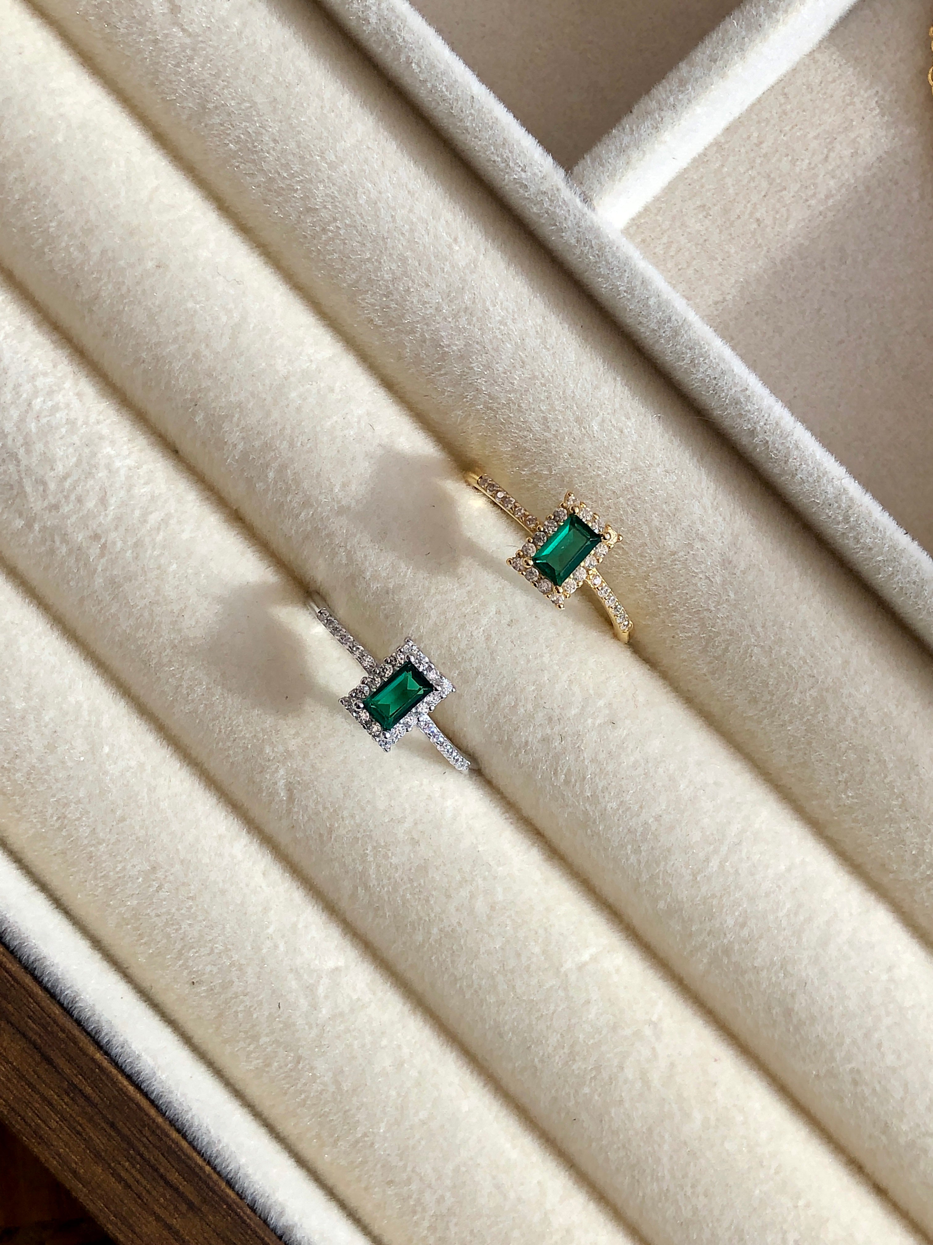 Emerald Vows Ring - PRE-ORDER