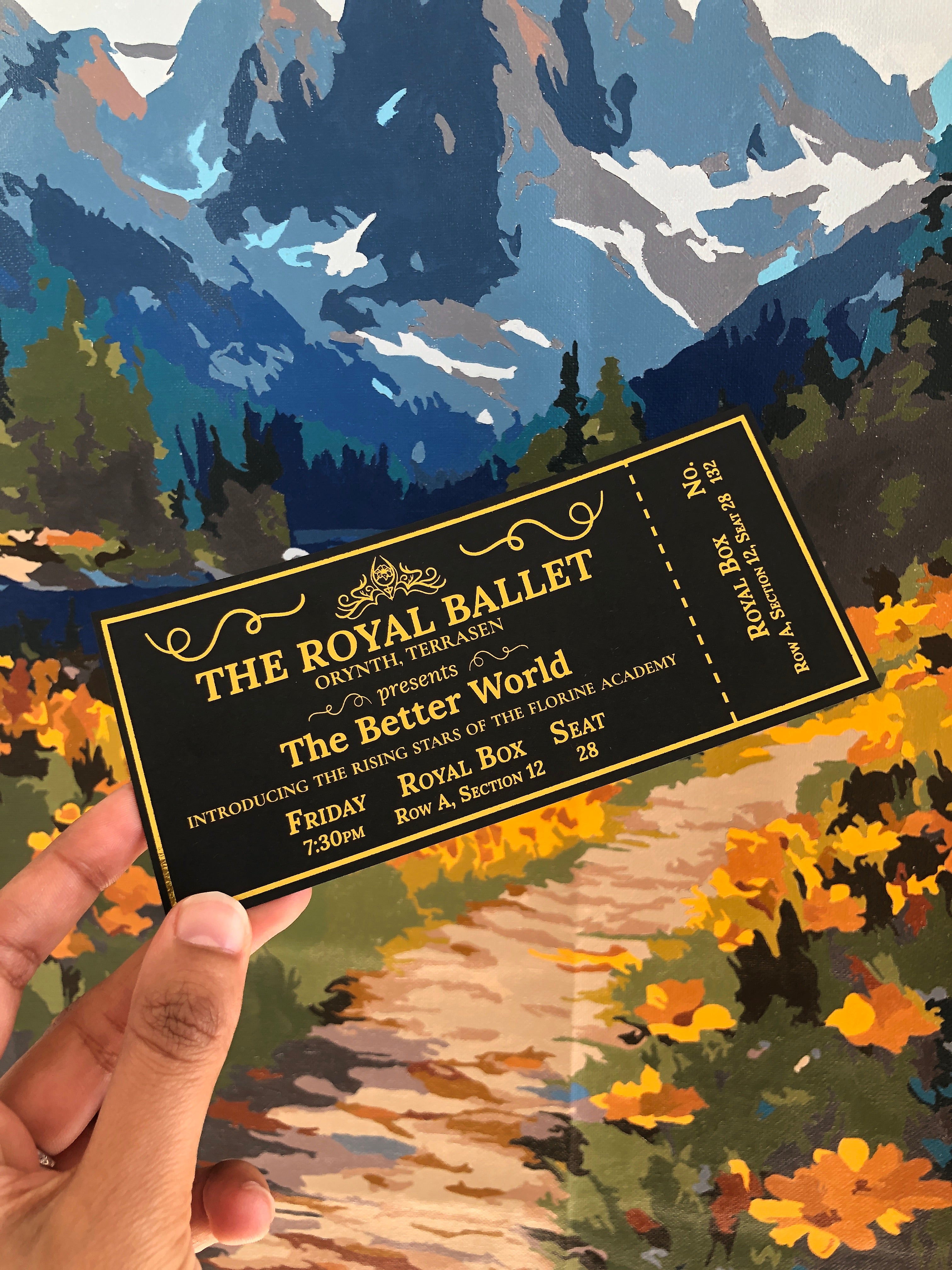 Better World Ticket Bookmark