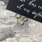 Lightning Wielder Hoop Earrings