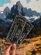 Starlight Soiree Ticket Bookmark