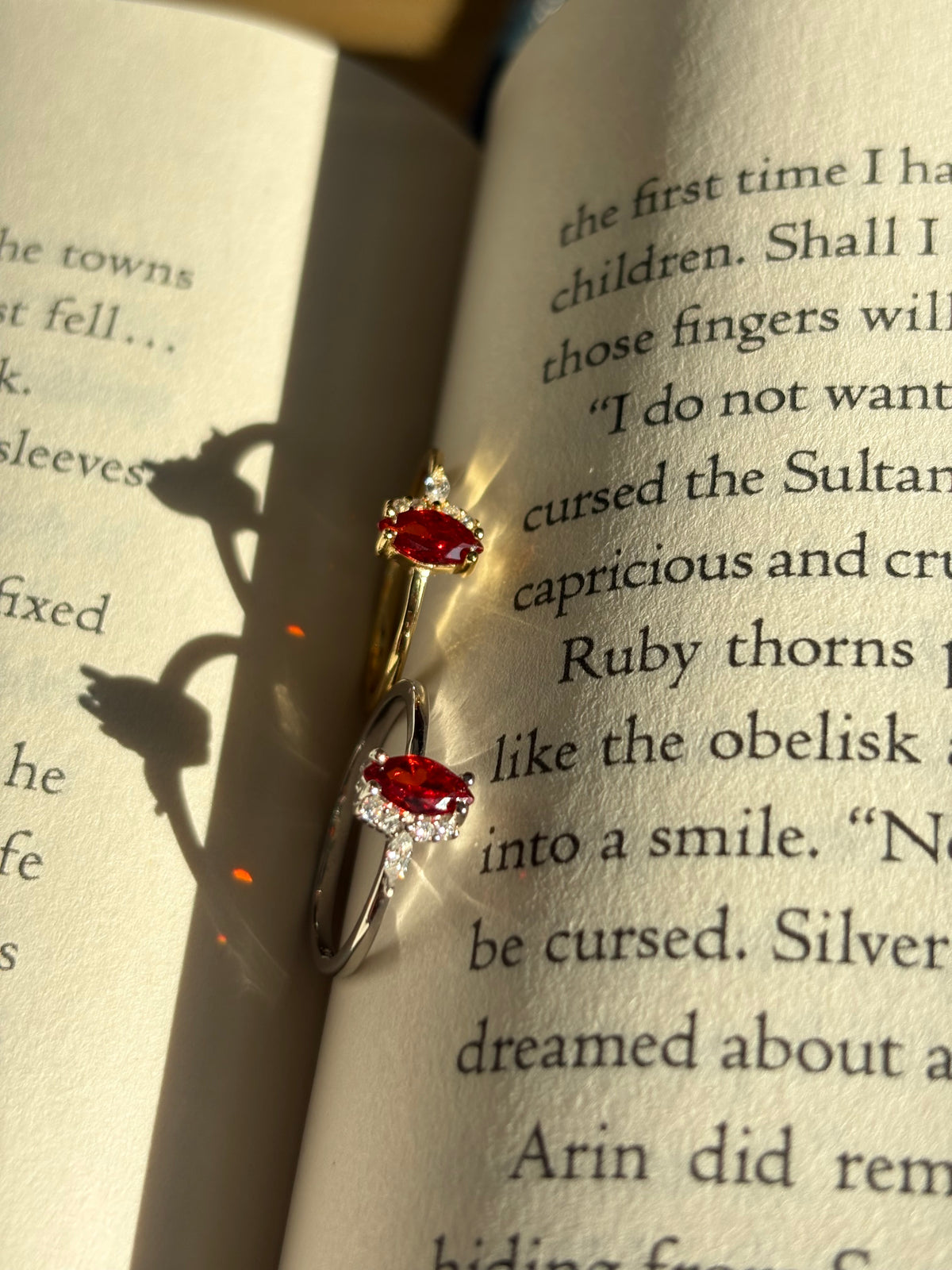 Gilded Sultana Ring - PRE-ORDER