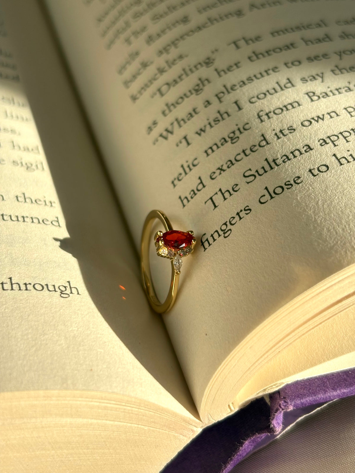 Gilded Sultana Ring - PRE-ORDER