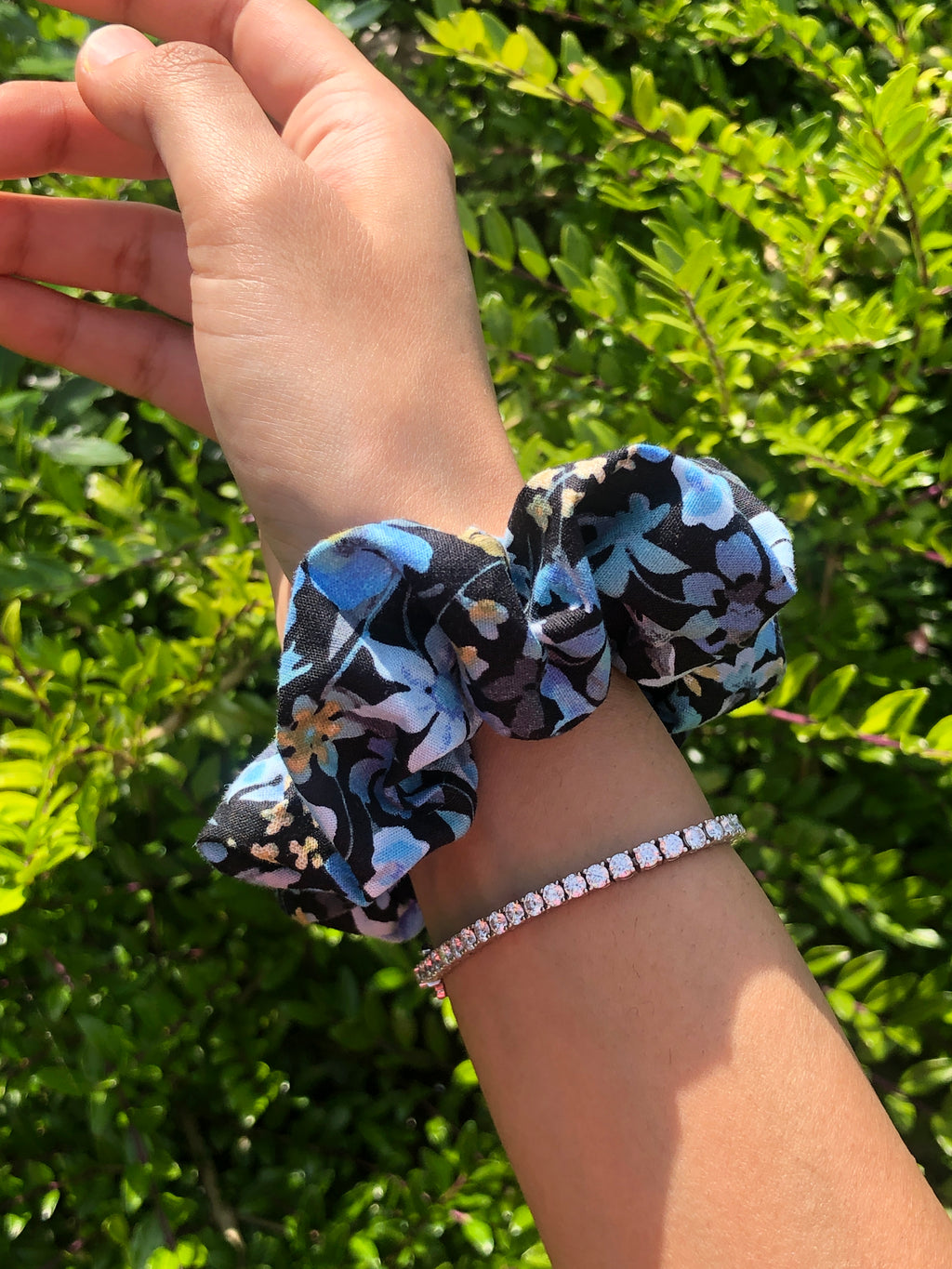 Night Garden Scrunchie