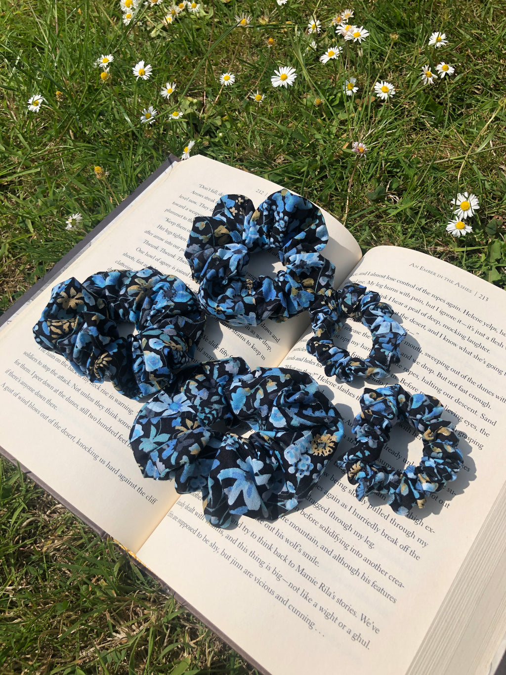 Night Garden Scrunchie