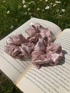 Blushing Petals Scrunchie