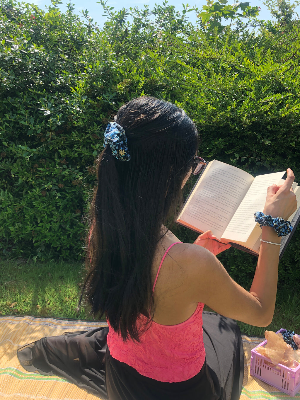 Night Garden Scrunchie