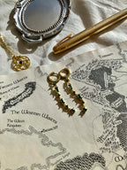Rolfe's Emeralds Earrings