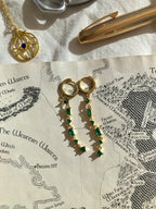 Rolfe's Emeralds Earrings