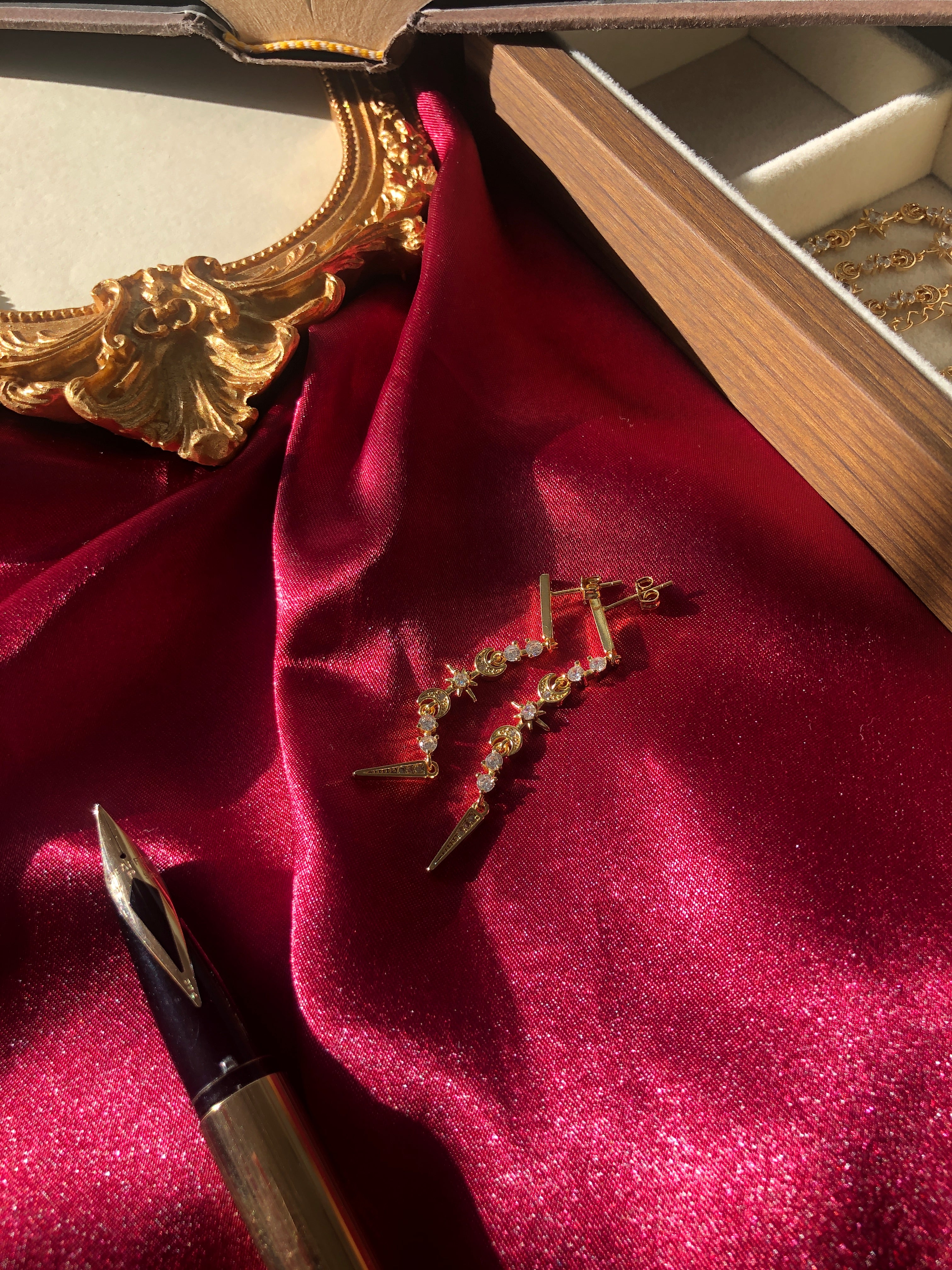 Lady of Night Earrings