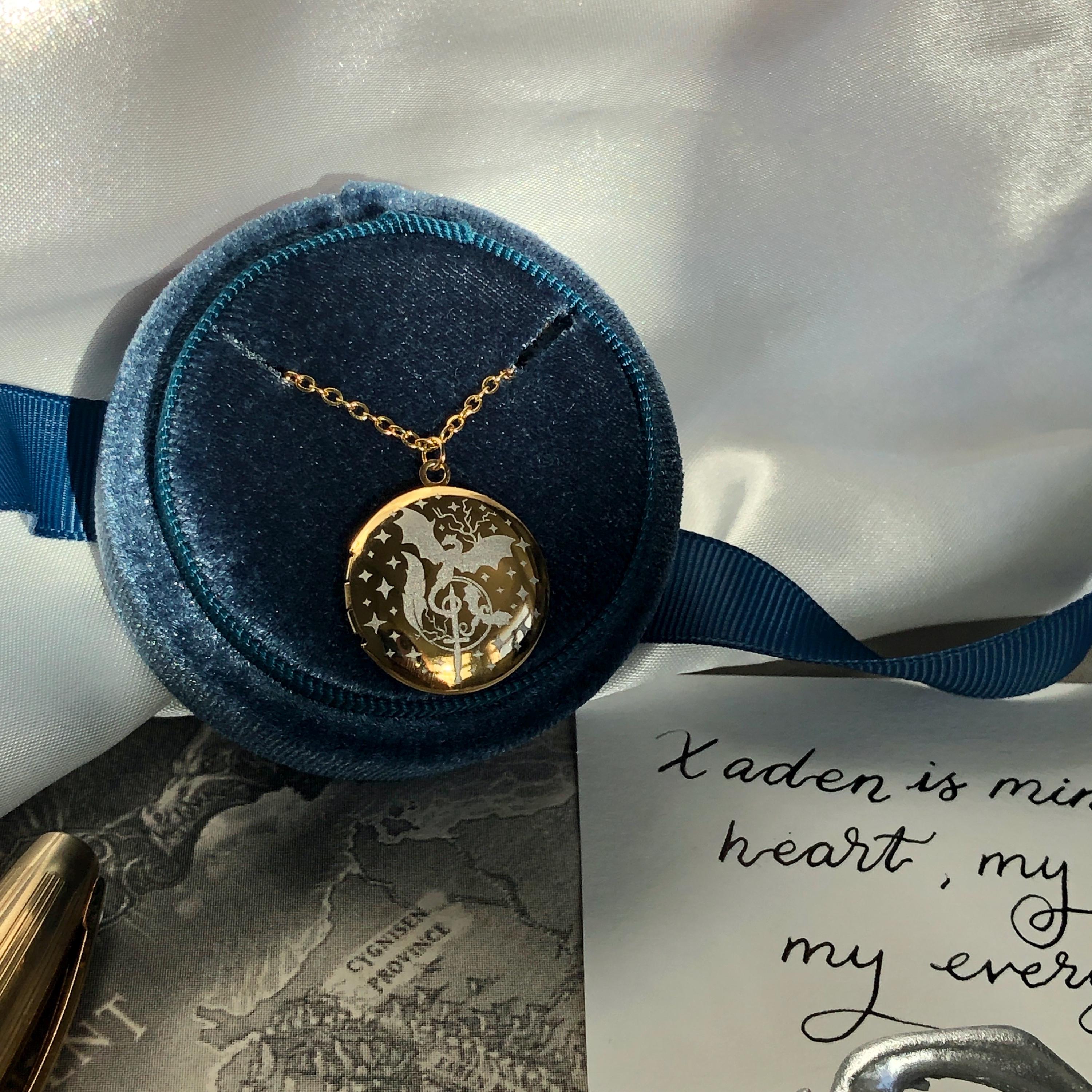 Infinite Skies Locket Necklace