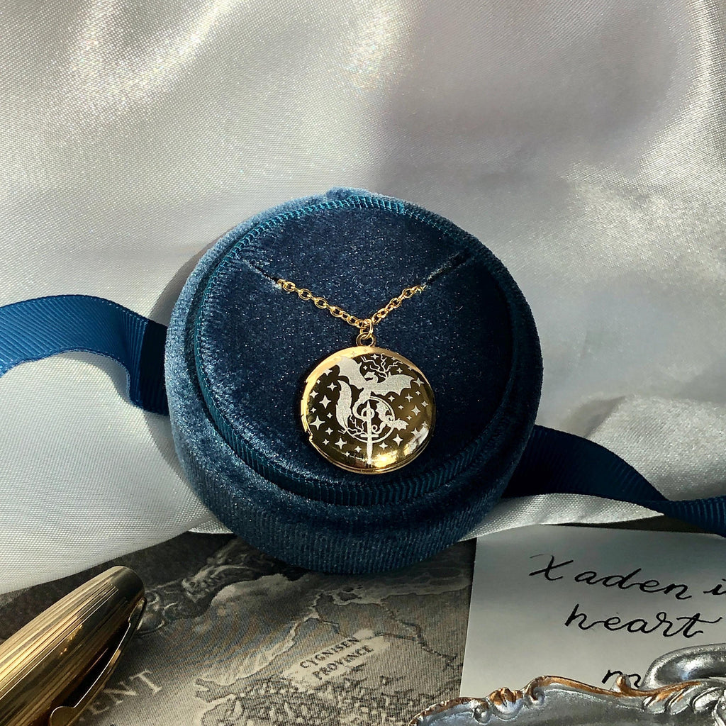 Infinite Skies Locket Necklace