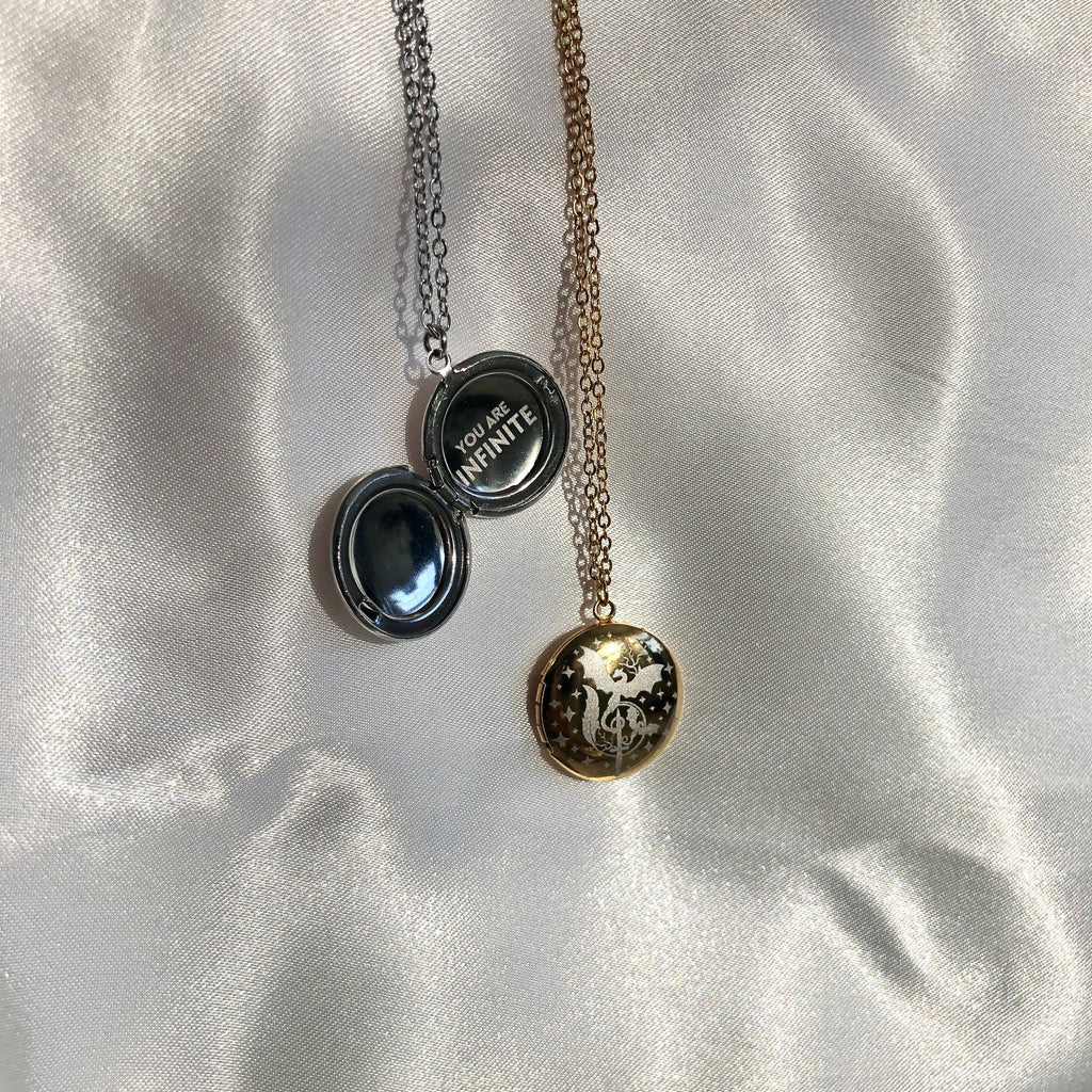 Infinite Skies Locket Necklace