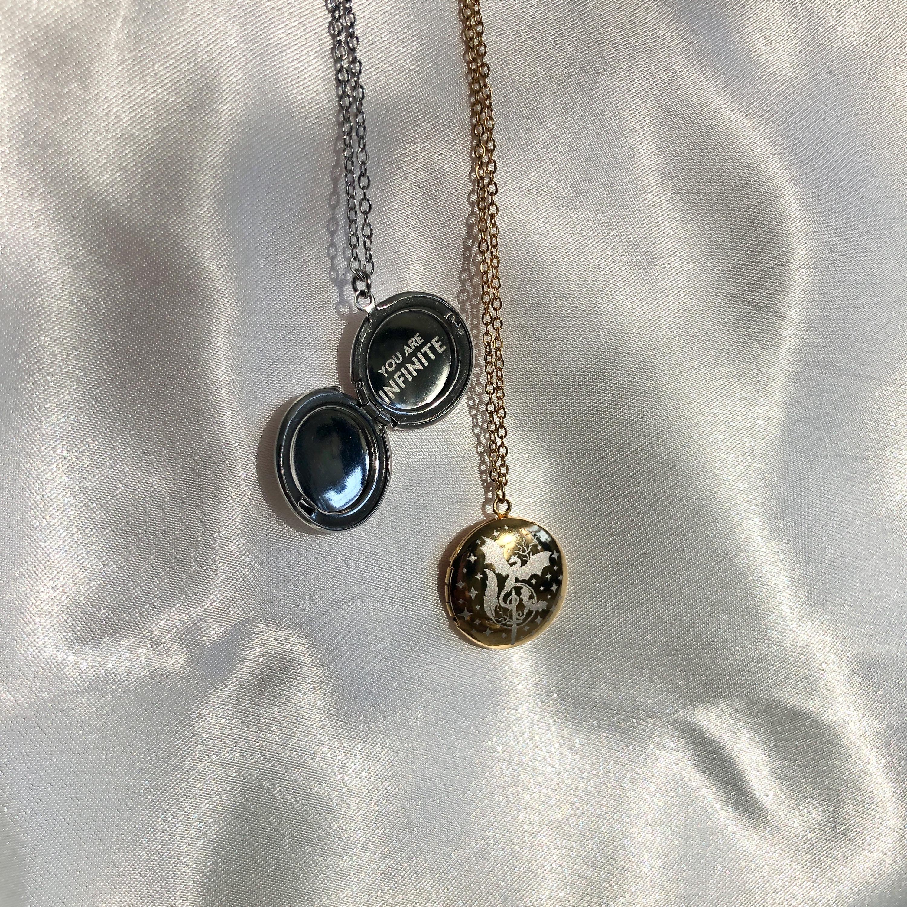 Infinite Skies Locket Necklace