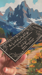Starlight Soiree Ticket Bookmark