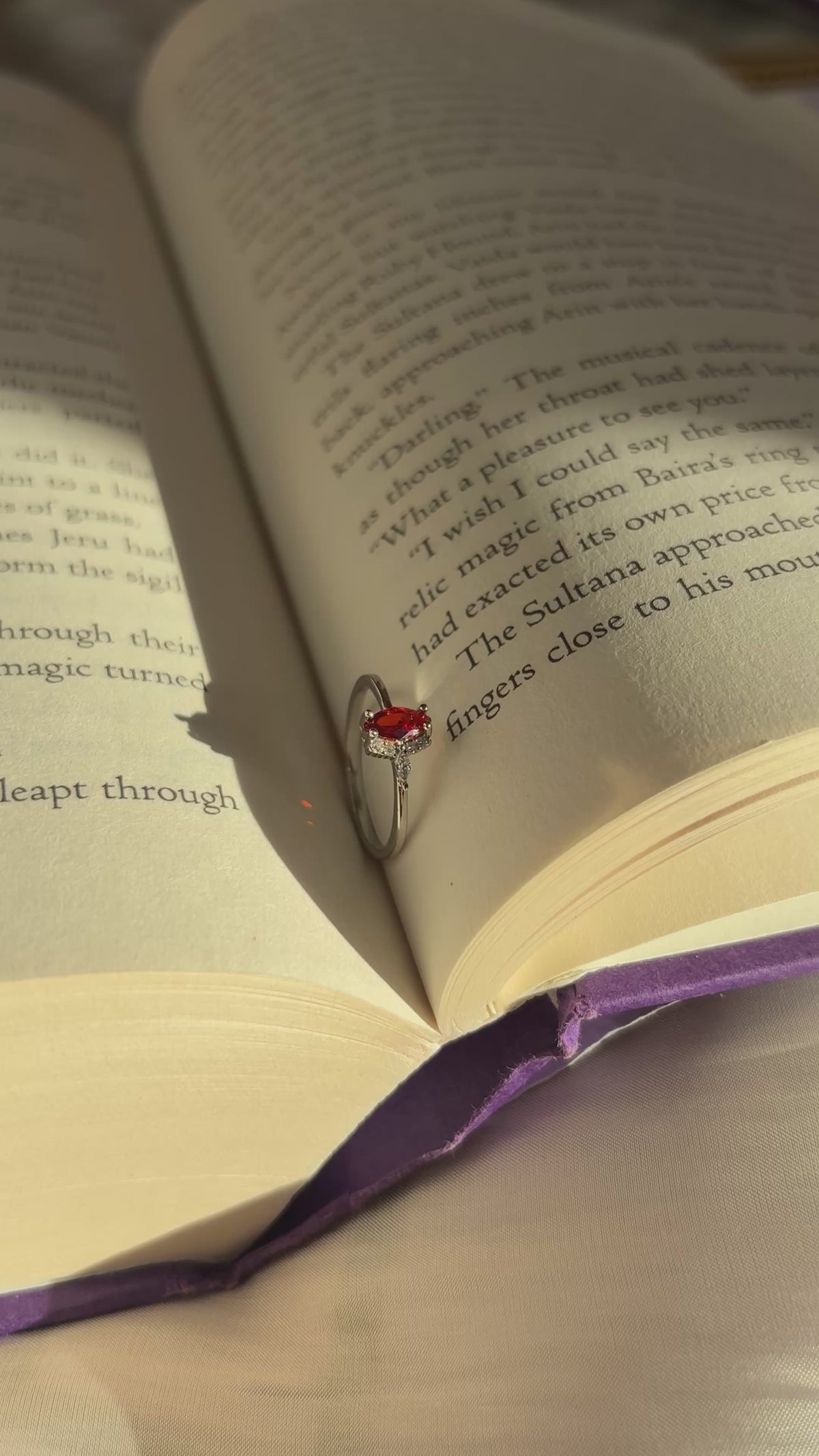 Gilded Sultana Ring - PRE-ORDER