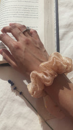 Golden Glow Scrunchie